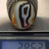 انگشتر فاخر نقره عیار ۹۲۵ نگین نامی دست ساز