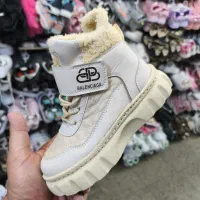 بوط کرم خزدار بچه گانه سایز ۲۵ تا ۳۷