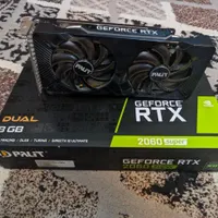 کارت گرافیک rtx 2060 super palit dual|قطعات و لوازم جانبی رایانه|ابهر, |دیوار