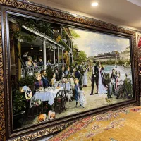 تابلو فرش مهمانی ونیز