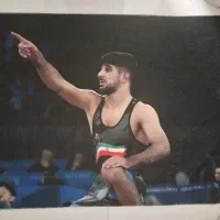 حوله ورزشی کشتی گیری