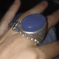 دوعدد انگشتر نقره رکاب دستساز
