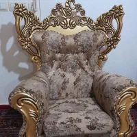 مبل سلطنتی ۹ نفره سالم و شیک|مبلمان خانگی و میز عسلی|آذرشهر, |دیوار