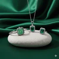 ست زنانه ساعت و گردنبند و انگشتر