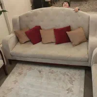 مبلمان هفت نفره چستر|مبلمان خانگی و میز عسلی|باقرشهر, |دیوار