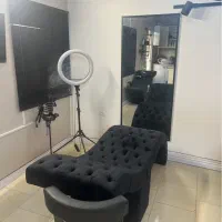تخت مژه صندلی کپ|آرایشگاه و سالنهای زیبایی|مشهد, هفت تیر (آب و برق)|دیوار