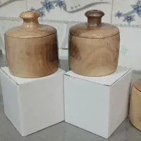 قندان چوب گردو