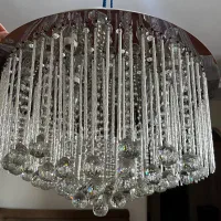 لوستر سقفی کریستالی