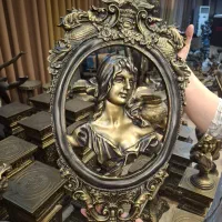 تندیس برنز کاری فاخر و هدیه‌ای ناب|مجسمه، تندیس، ماکت|ارومیه, |دیوار