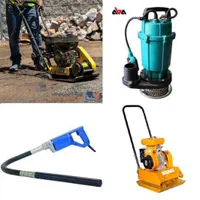 اجاره کفکش زمین کوب ویبره بتن ویبراتور لجنکش اره