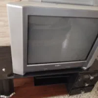 تلویزیون ۲۹ اینچ سونی به همراه میز|سایر لوازم برقی|لاهیجان, لیالستان|دیوار