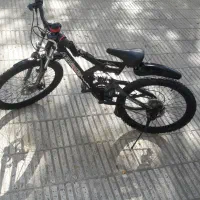 دوچرخه  ۲۴ عقب و جلو  دیسکی  و دنده ای