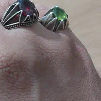 انگشتر دست ساز نفره