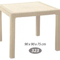 میزو صندلی حصیری ثابت شاسی کشی ناصر کد 815