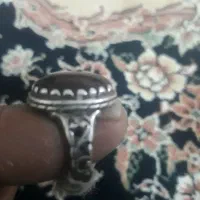 انکشتر عقیق رکاب دستساز