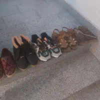 فروش پنج جفت کفش کار کرده سایز ۳۸