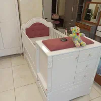 سرویس خواب کودک نوجوان تمام ام دی آف کورد چوب|تخت و سرویس خواب|سنندج, |دیوار