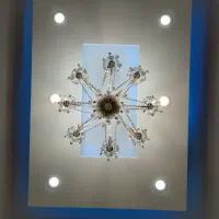 لوستر کریستال چک|لوستر و چراغ آویز|پرند, فاز ۴|دیوار