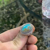 انگشتر فیروزه|زیورآلات و اکسسوری|همدان, |دیوار