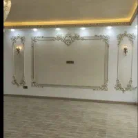 گچ بری و قاب بندی همراه رنگ