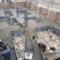 آرماتوربندی و اجرای انواع فنداسیون و اسکلت بتن