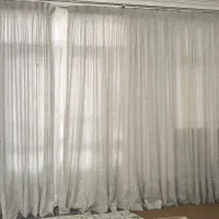 پرده ی  توری 18 متری|پرده، رانر، رومیزی|بندر ترکمن, |دیوار