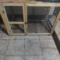 قفس پرنده بدونه زدگی تمیز یک ماهه خریدم