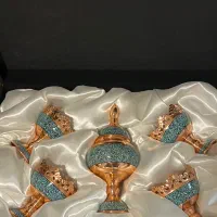 آجیل خوری مسی خاتم کاری