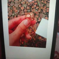 انگشتر طلا سبک و راحت زیبا