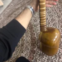 تار آذری استاد عظیم زاده|سازهای سنتی|تبریز, |دیوار