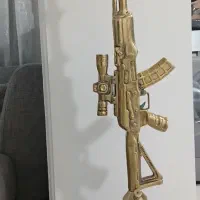 قلیان تمام برنجی طرح کلاش