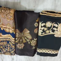 روسری ساتن ابریشم کاملا نو جنس درجه یک|لباس|شهرکرد, |دیوار