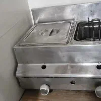 سرخ کن تمام استیل دوشعله