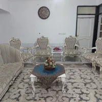 مبل سلطنتی ۹ نفره|مبلمان خانگی و میز عسلی|فسا, |دیوار