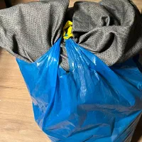 چهار پنل آماده پرده ضخیم کتانی در حد نو. پانچ شده|پرده، رانر، رومیزی|تهران, ونک|دیوار