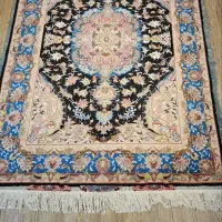 فرش سالاری فیروزه سرمه ای ۶