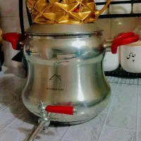 کتری قوری استیل درجه 1بسیارزیبا نو نو|قوری، کتری، قهوه‌ساز دستی|اهواز, زیتون کارمندی|دیوار