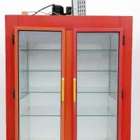 یخچال دو در دو طرف شیشه