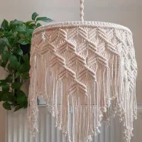 لوستر مکرومه