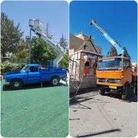 خدمات نیسان بالابر و جرثقیل خاور احمدی