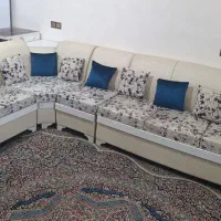 مبل۷نفره ال|مبلمان خانگی و میز عسلی|بم, |دیوار