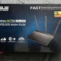 مودم ایسوس adsl vdsl Ac750 dslac51|مودم و تجهیزات شبکه|تهران, ارم|دیوار