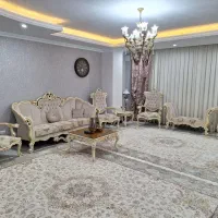 مبل استیل ۹ نفره و کنسول و میزتلویزیون