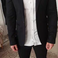 کت تک مشکی سایز ۵۰ نو|لباس|کرج, شهرک جهان‌نما|دیوار