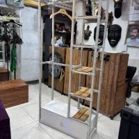 داختاب رخت بند قفسه ۴۵رگال چوب لباسی چوبکار|بندرخت و رختآویز|تهران, نعمتآباد|دیوار