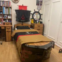 ست تخت و میزکار و دراور کشتی آپادانا