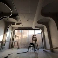 سقف کاذب کناف آذران تایل ماربل شیت ترمووال نقاشی