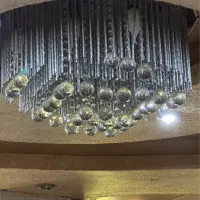 لوستر های کریستالی در چهار سایز و ست|لوستر و چراغ آویز|رشت, گلسار|دیوار