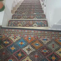 نه عدد گلیم برای پله و دو عدد گلیم بزرگ