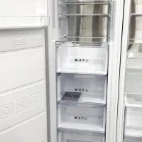 یخچال فریزر دوقلو ایکس ویژن مدل ۶۲۵ داخل استیل|یخچال و فریزر|کرمانشاه, |دیوار